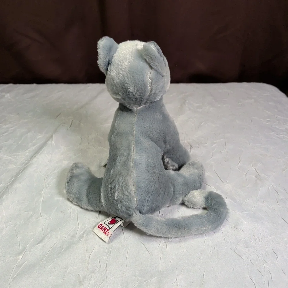 GANZ Webkinz Plush Toy - Charcoal Cat - Sealed Code HM152